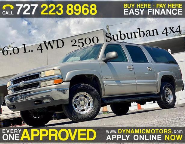 used 2001 Chevrolet Suburban car, priced at $9,347