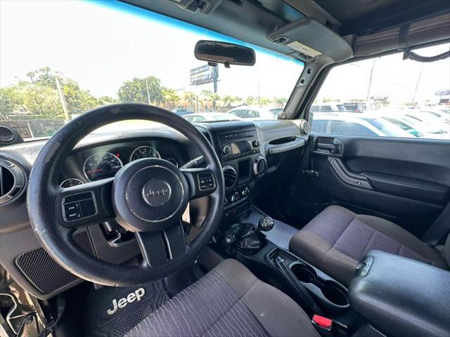 used 2011 Jeep Wrangler Unlimited car, priced at $9,995