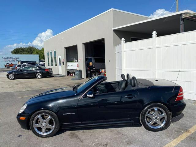 used 2003 Mercedes-Benz SLK-Class car, priced at $5,995