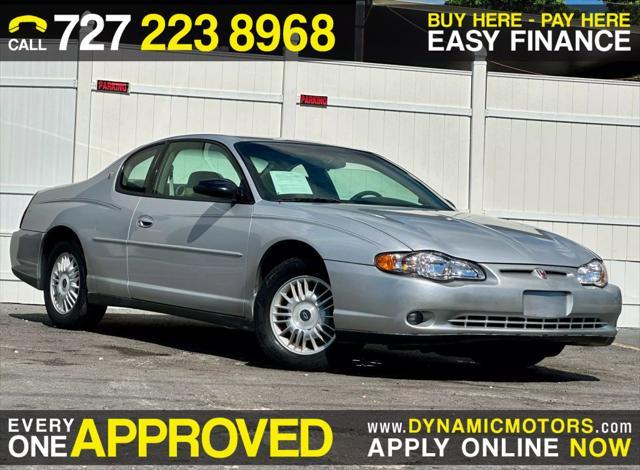 used 2002 Chevrolet Monte Carlo car, priced at $3,995