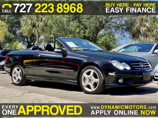 used 2007 Mercedes-Benz CLK-Class car, priced at $9,995