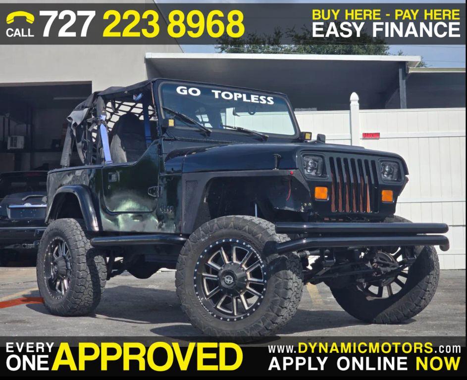 used 1993 Jeep Wrangler car, priced at $9,995