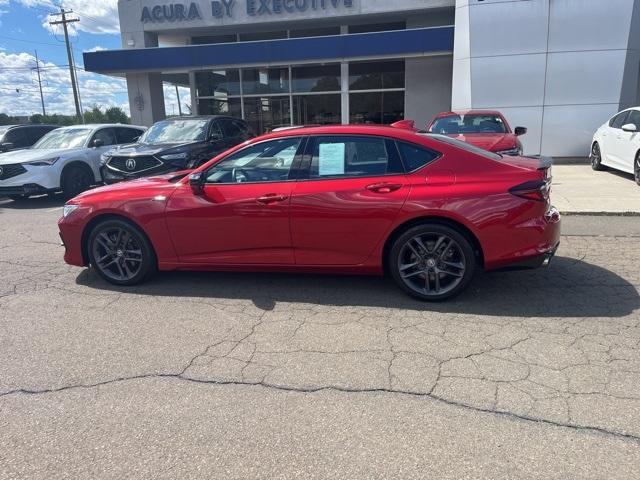 used 2024 Acura TLX car, priced at $39,452