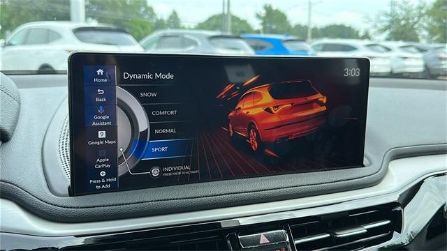 new 2025 Acura MDX car, priced at $55,350