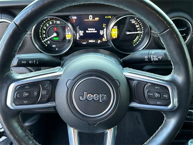 used 2022 Jeep Wrangler Unlimited 4xe car, priced at $33,294