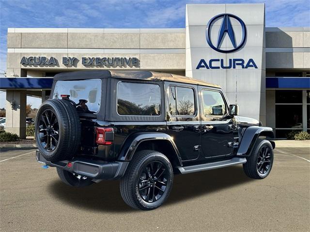 used 2022 Jeep Wrangler Unlimited 4xe car, priced at $33,294