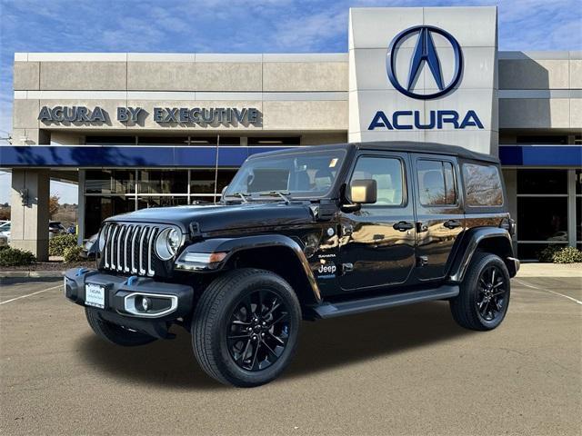 used 2022 Jeep Wrangler Unlimited 4xe car, priced at $33,294