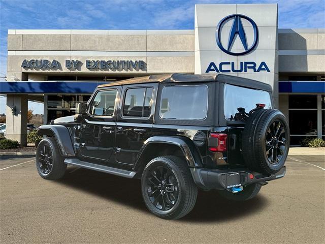 used 2022 Jeep Wrangler Unlimited 4xe car, priced at $33,294