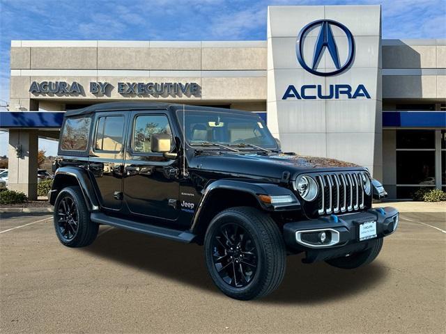 used 2022 Jeep Wrangler Unlimited 4xe car, priced at $33,294