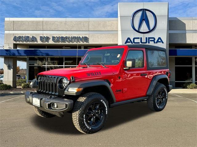 used 2021 Jeep Wrangler car, priced at $26,947