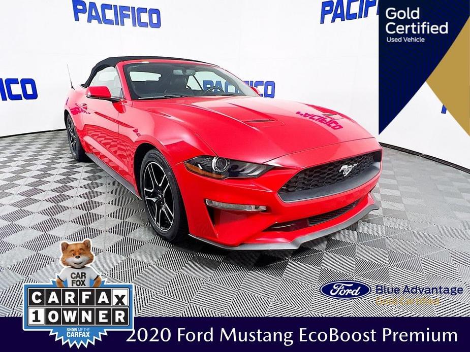 used 2020 Ford Mustang car, priced at $20,899