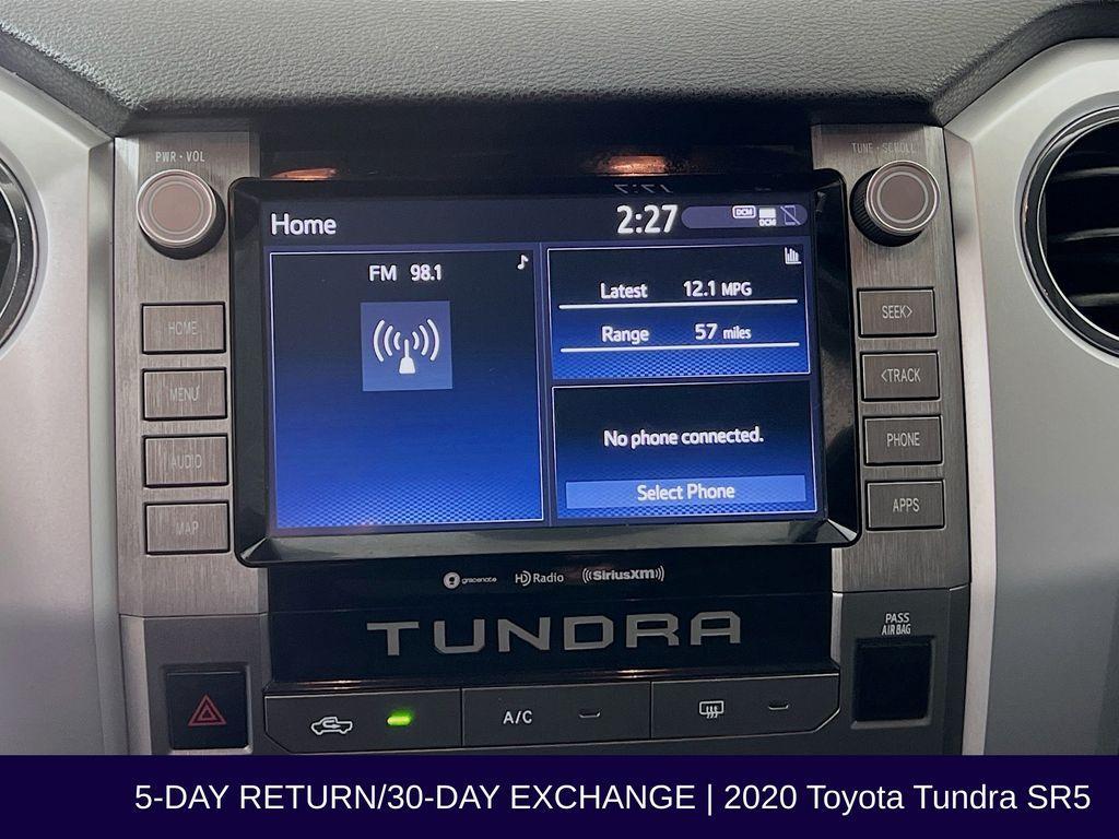 used 2020 Toyota Tundra car, priced at $33,229