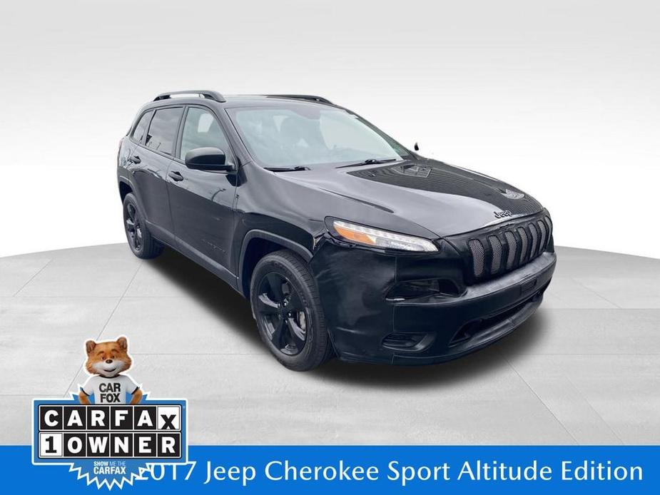 used 2017 Jeep Cherokee car, priced at $17,999