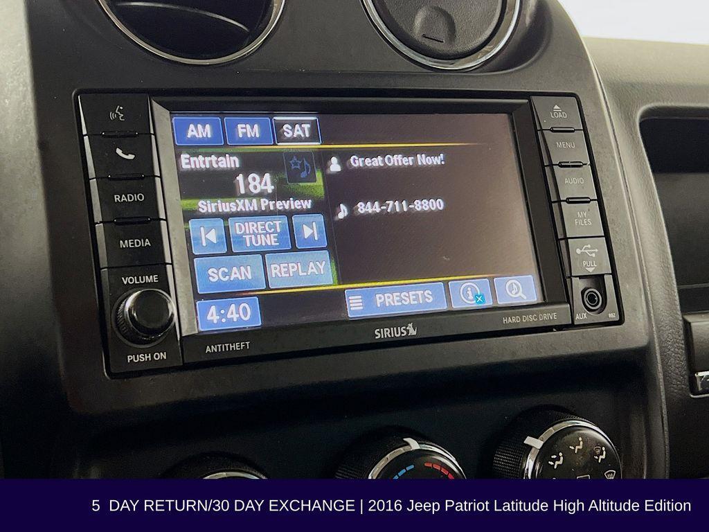 used 2016 Jeep Patriot car, priced at $8,499