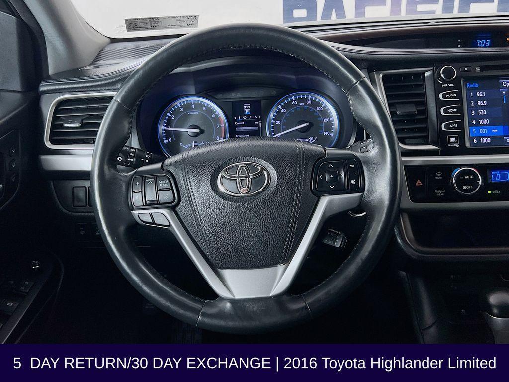 used 2016 Toyota Highlander car, priced at $20,999