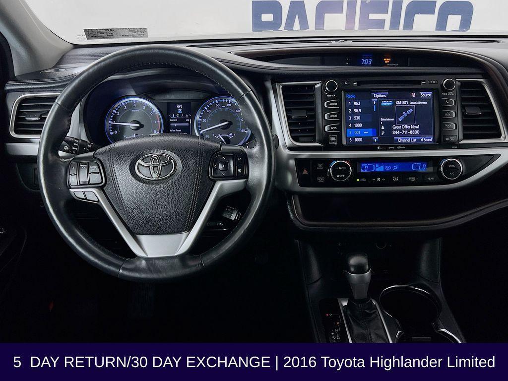 used 2016 Toyota Highlander car, priced at $20,999