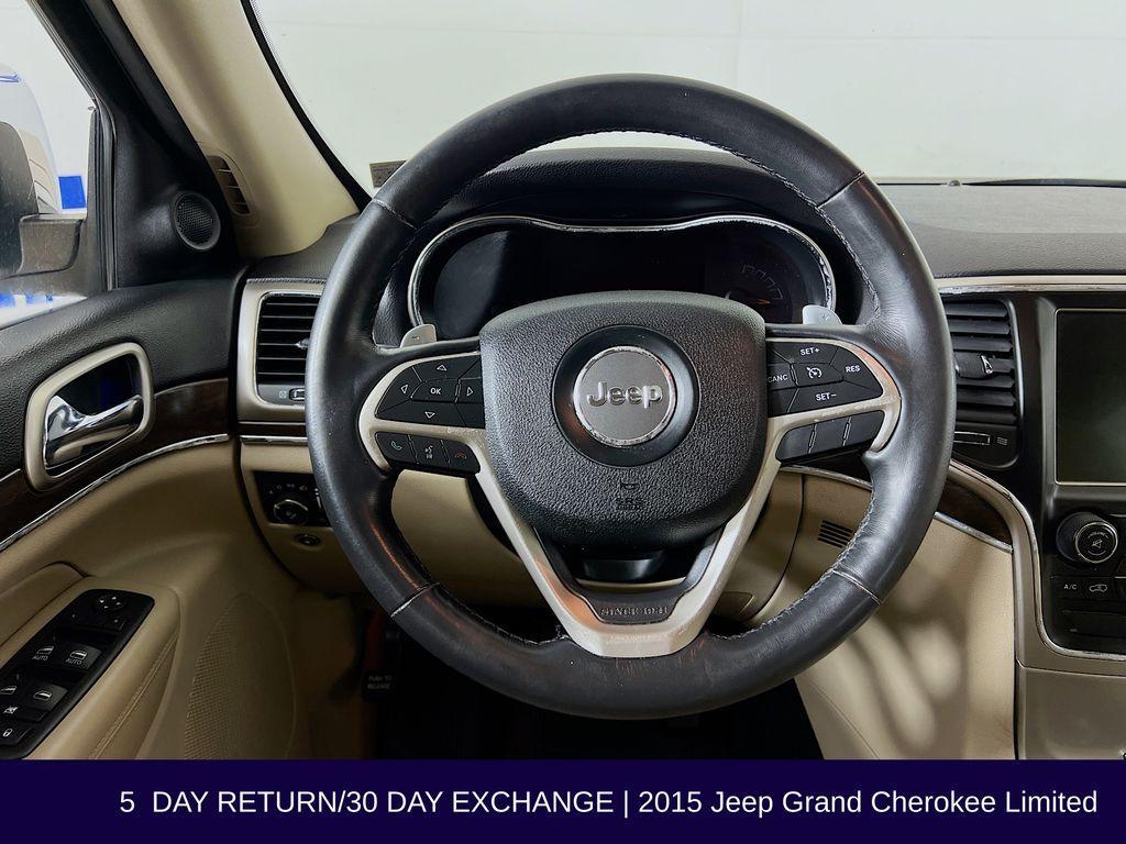 used 2015 Jeep Grand Cherokee car, priced at $9,999