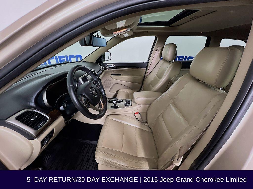 used 2015 Jeep Grand Cherokee car, priced at $9,999