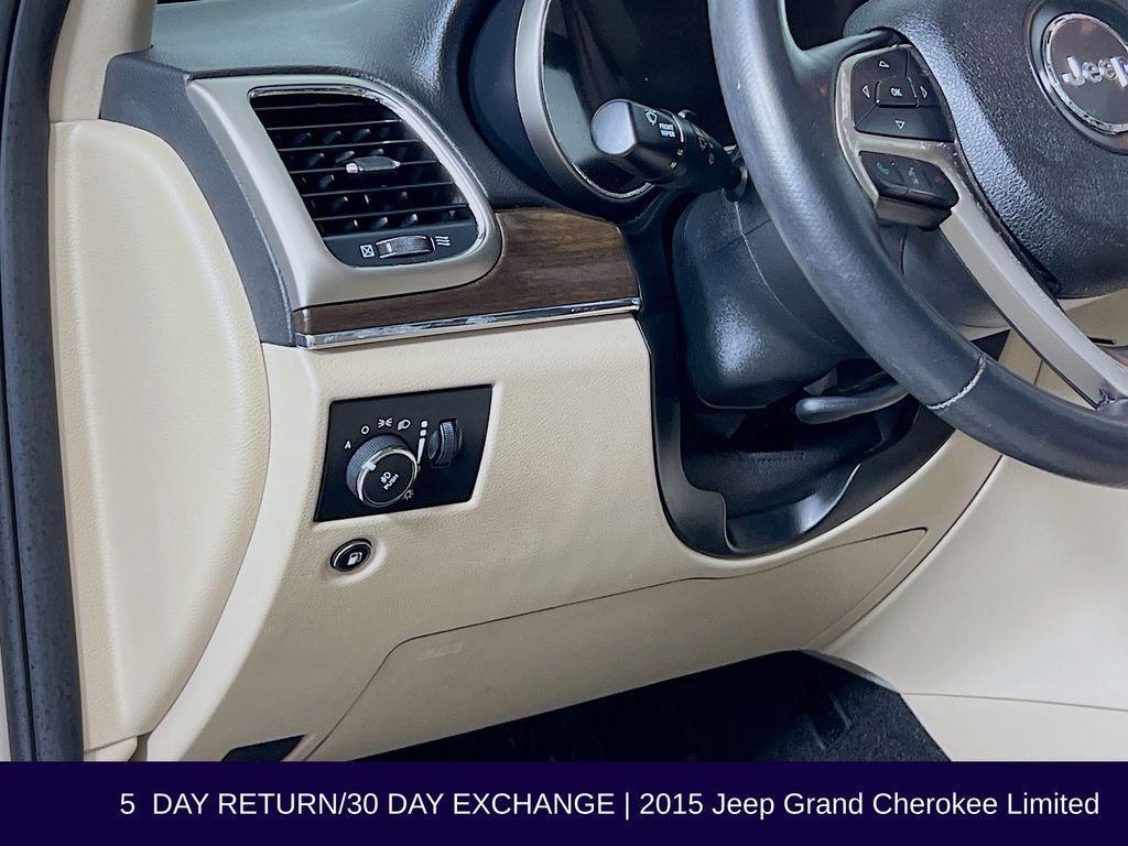 used 2015 Jeep Grand Cherokee car, priced at $9,999