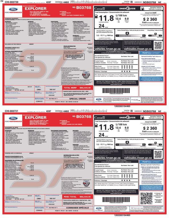 used 2022 Ford Explorer car, priced at $40,199