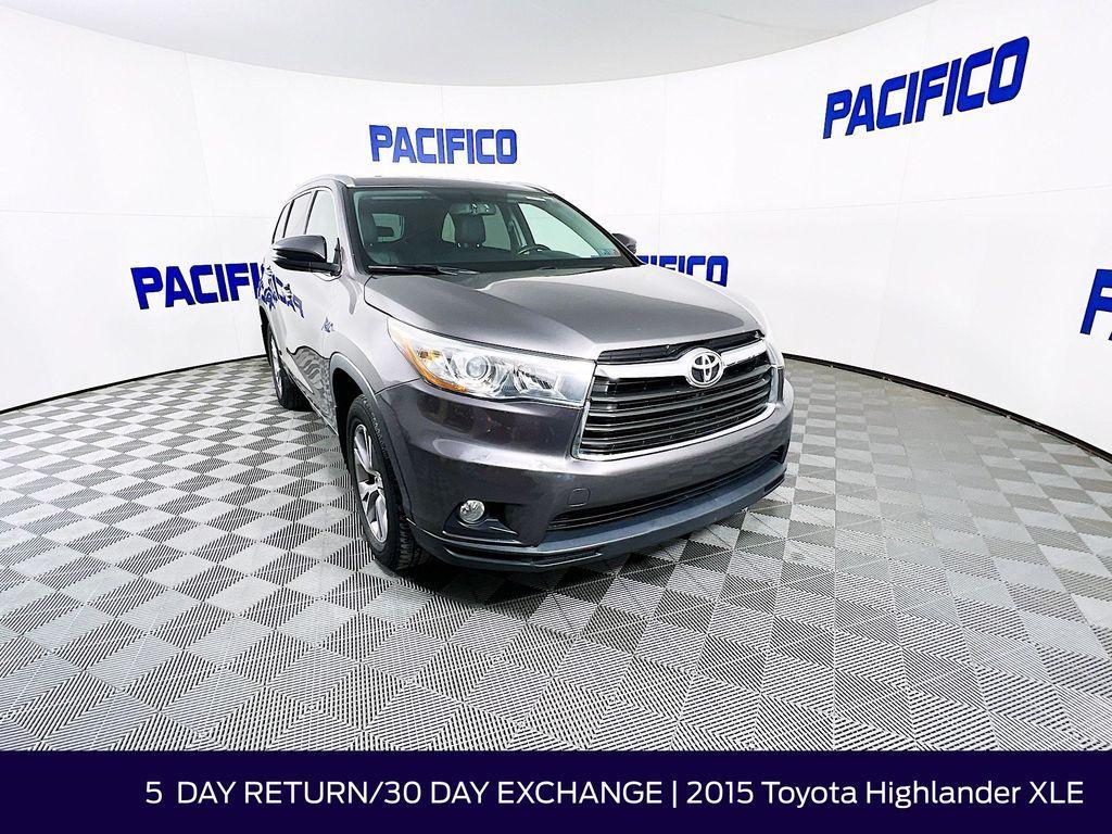 used 2015 Toyota Highlander car, priced at $17,999