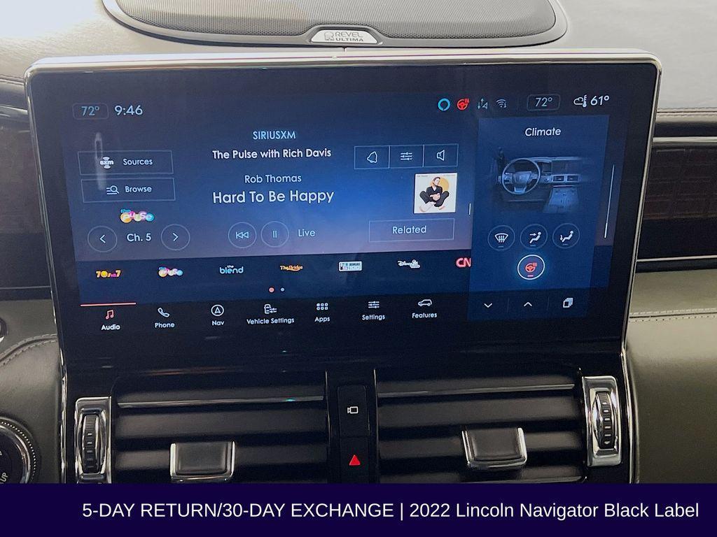 used 2022 Lincoln Navigator car, priced at $62,999