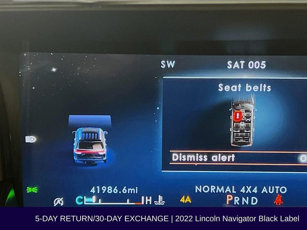 used 2022 Lincoln Navigator car, priced at $62,999