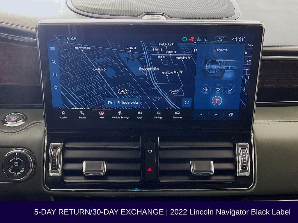 used 2022 Lincoln Navigator car, priced at $62,999
