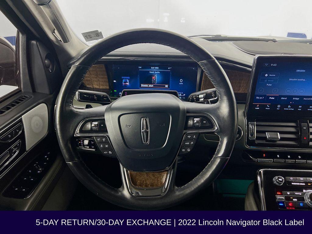 used 2022 Lincoln Navigator car, priced at $62,999