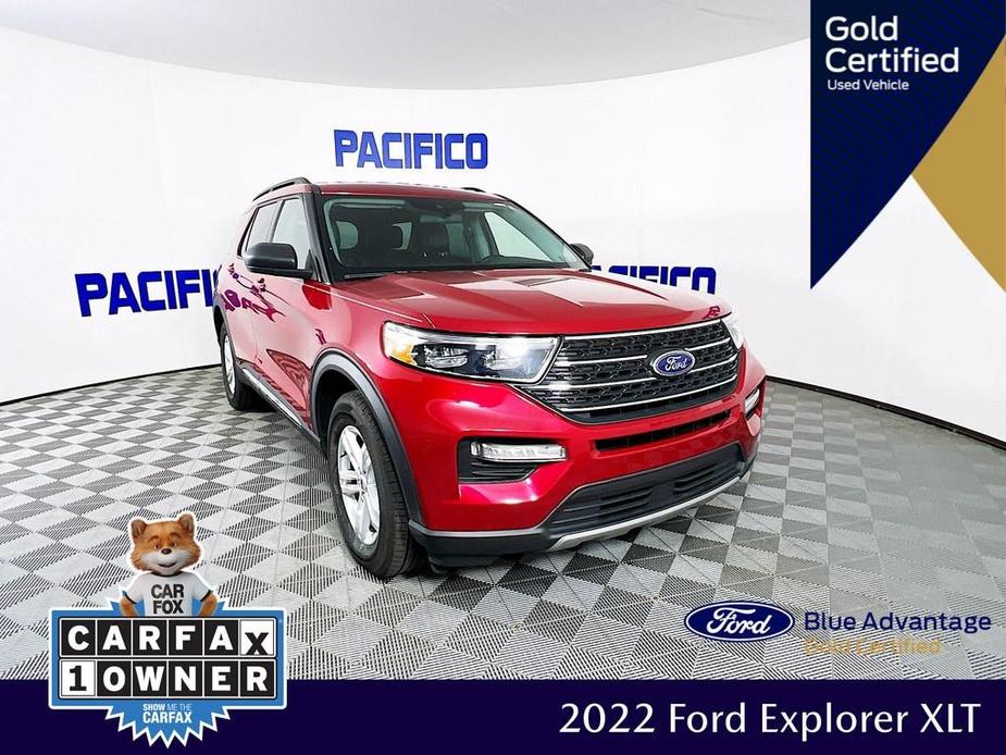 used 2022 Ford Explorer car, priced at $33,099