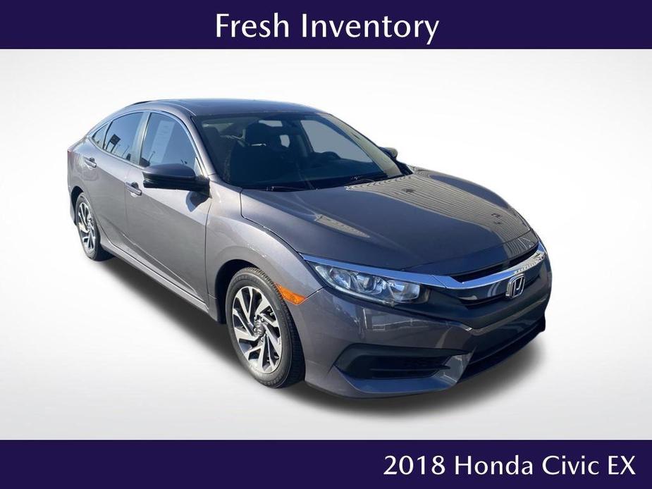 used 2018 Honda Civic car, priced at $17,999