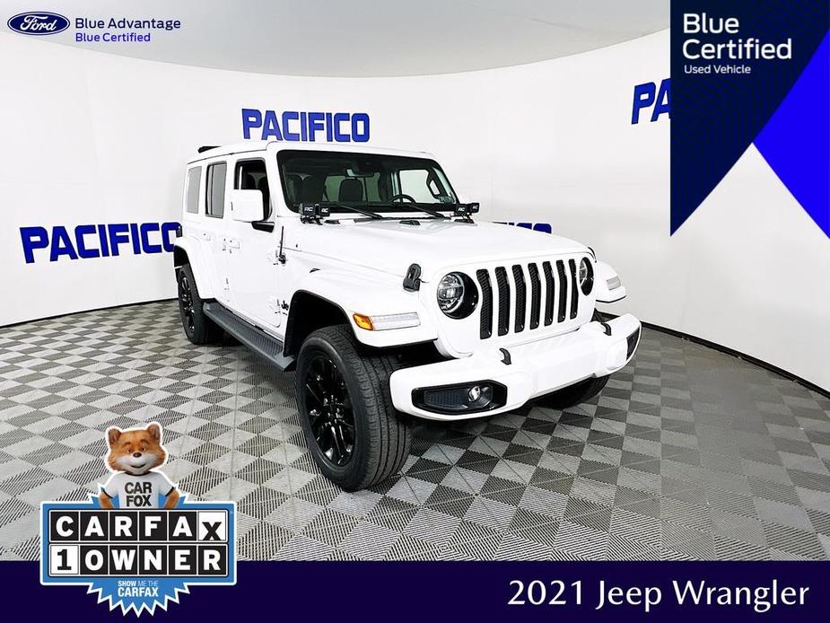 used 2021 Jeep Wrangler Unlimited car, priced at $42,499