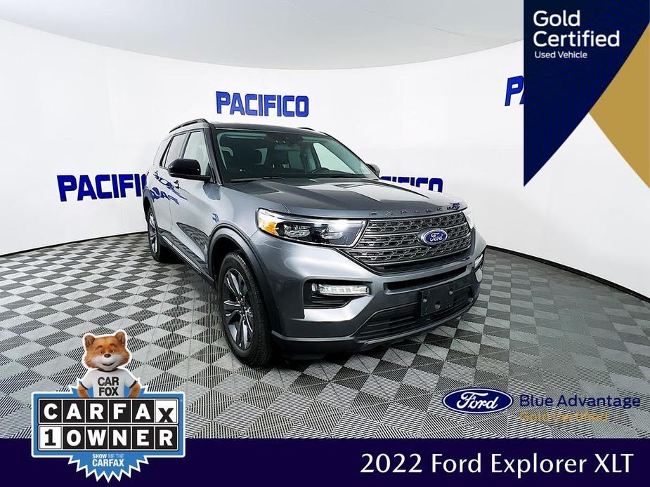 used 2022 Ford Explorer car, priced at $31,599
