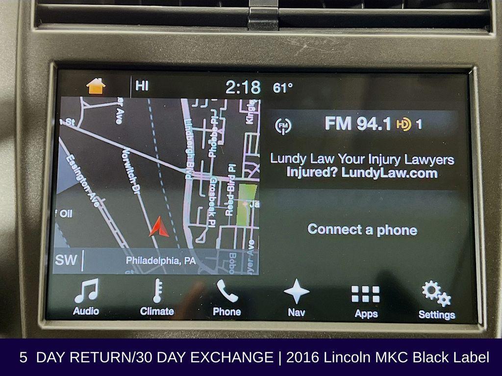 used 2016 Lincoln MKC car, priced at $15,999