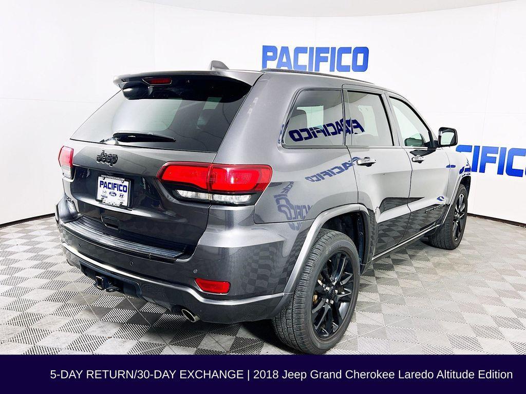 used 2018 Jeep Grand Cherokee car, priced at $16,999
