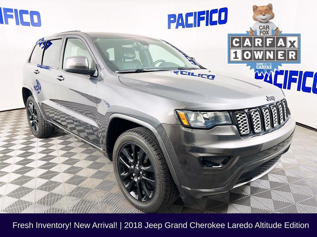 used 2018 Jeep Grand Cherokee car, priced at $16,999