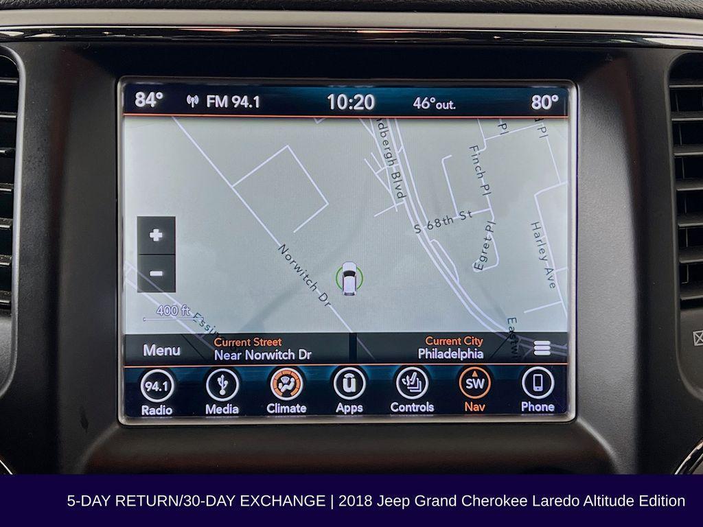 used 2018 Jeep Grand Cherokee car, priced at $16,999