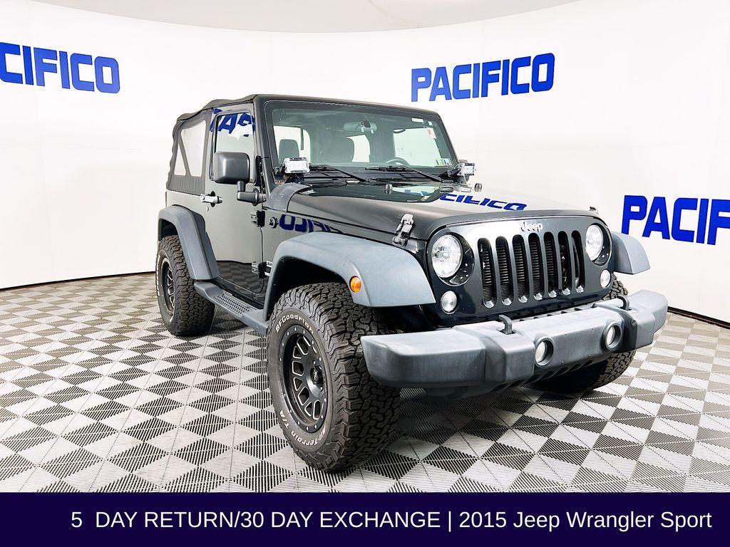 used 2015 Jeep Wrangler car, priced at $16,999