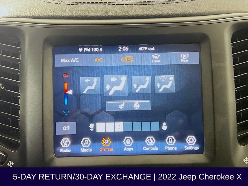 used 2022 Jeep Cherokee car, priced at $22,999