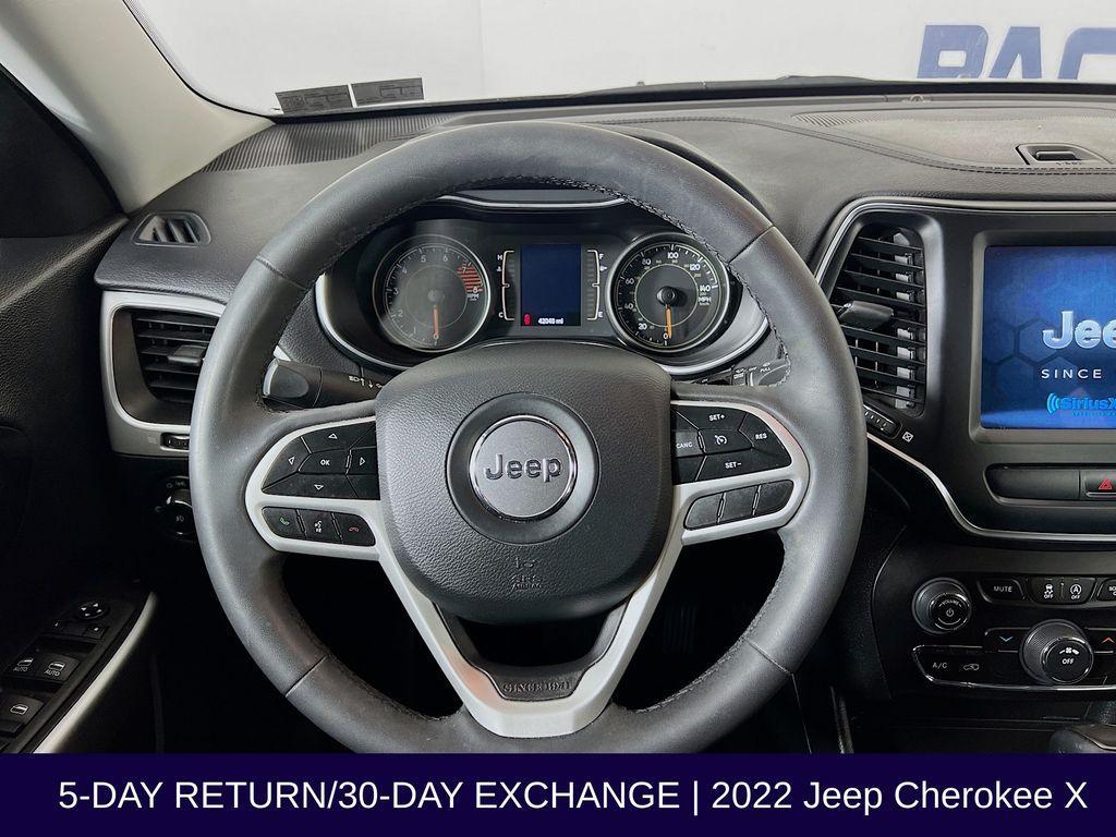 used 2022 Jeep Cherokee car, priced at $22,999