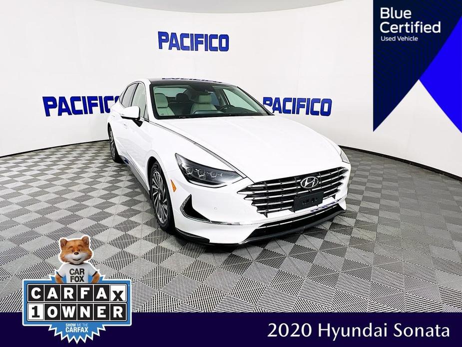 used 2020 Hyundai Sonata Hybrid car, priced at $19,599