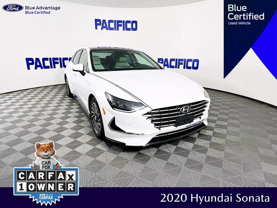 used 2020 Hyundai Sonata Hybrid car, priced at $18,899