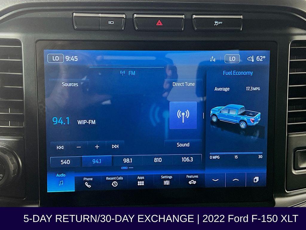 used 2022 Ford F-150 car, priced at $41,999