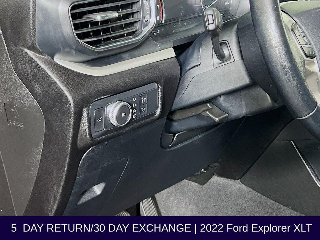 used 2022 Ford Explorer car, priced at $22,399