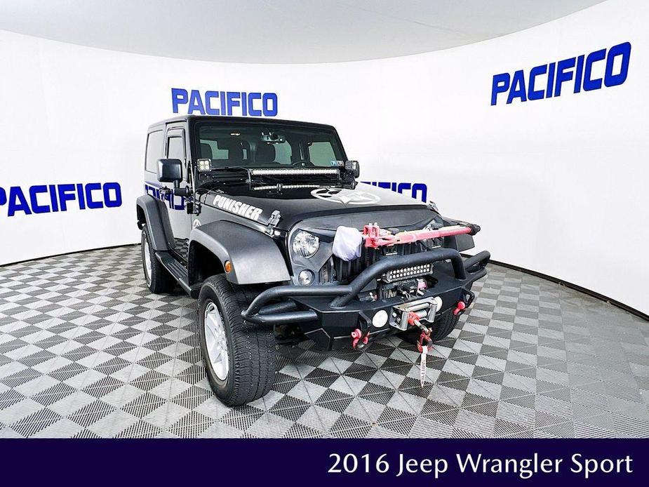 used 2016 Jeep Wrangler car, priced at $22,119