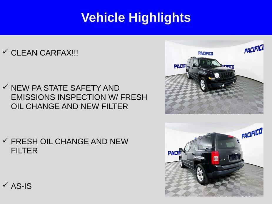 used 2014 Jeep Patriot car, priced at $6,399