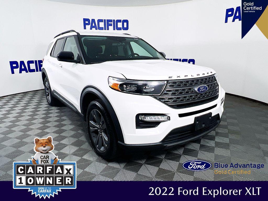used 2022 Ford Explorer car, priced at $28,799