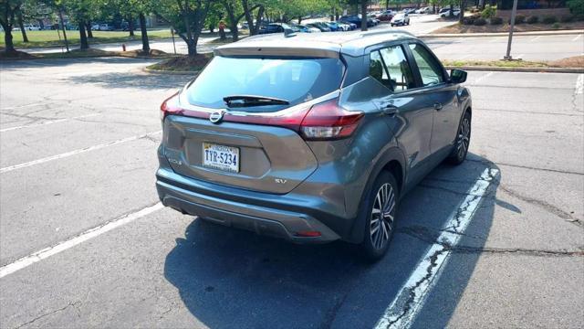 used 2021 Nissan Kicks car, priced at $13,950