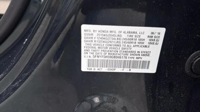 used 2016 Honda Pilot car, priced at $13,995