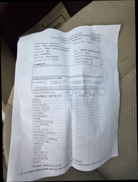 used 2014 Hyundai Accent car, priced at $4,975